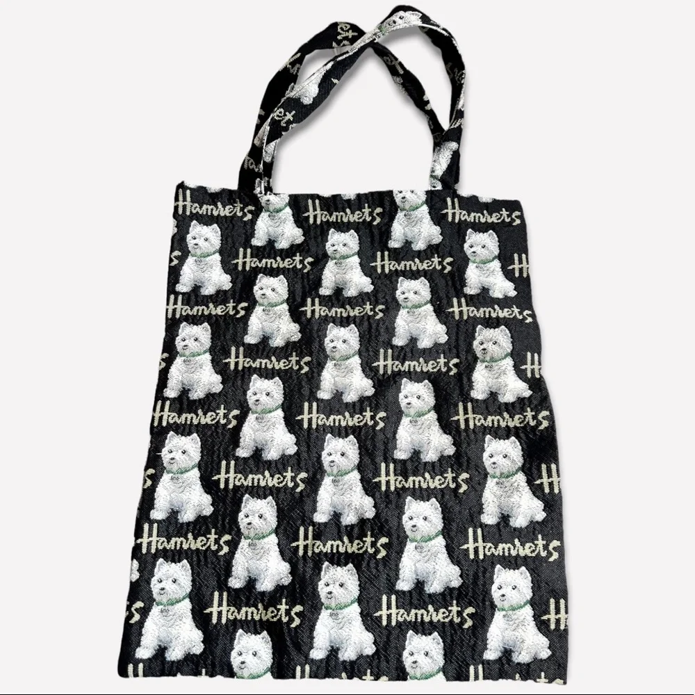 Adorable West Highland Terrier Tapestry Tote Shopper Bag